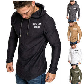 Oversized Spring And Autumn New Arrival Long-Sleeved T-Shirt Men's Pullover Hooded Sweatshirt