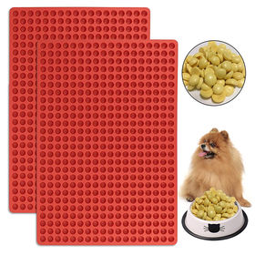 2 Pack Silicone Puppy Treat Molds, Puppy Dog Paw and Bone Baking Molds for  Chocolate, Candy, Jelly, Biscuits, Cube, Dog Treats