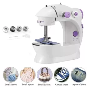 Portable Mini Sewing Machine Beginner Sewing Machines With Light Electric  Toys For Kids 7-12 For