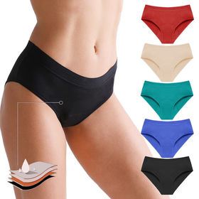 100% Cotton Panties Candy Color Solid Underpants Women Girl Briefs