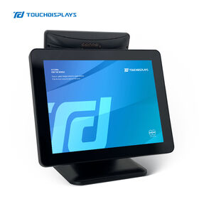 Pantalla táctil legible a la luz del sol, terminal POS con pantalla táctil de 15 pulgadas, sistema POS
