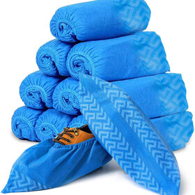 Échantillon Gratuit Couvre-Chaussures Jetables Antidérapants Anti-Poussière Non-Tissé SBPP Antidérapant Pour Le Nettoyage De La Maison