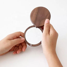 Buy Wholesale China Compact Cartoon Mini Makeup Handheld Mirror