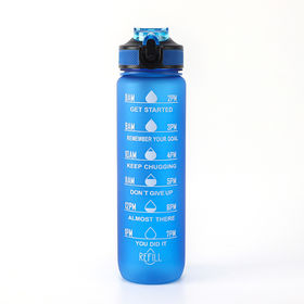 Buy Wholesale China Aladdin 1000ml Tritan Plastic Pc Water Bottle Bpa Free Plastic  Water Bottle With Belt For Student & Water Bottle at USD 1.25