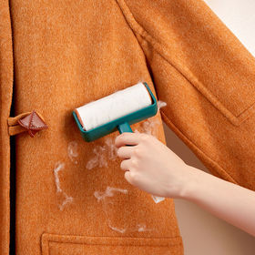 Brosse collante lavable, 1 pièce, pour enlever les cheveux sur les  vêtements, rouleau, rouleau, drap de lit, nettoyage