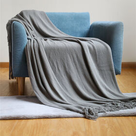 Fleece Throw Blanket Lightweight Plush Fuzzy Cozy Soft Blankets and Throws for Sofa