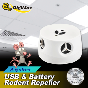 DigiMax Car/RV/Bus Ultrasonic Rodent Repeller - Apesto