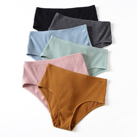 Damen High Cut Slips, nahtlose Damen Unterwäsche