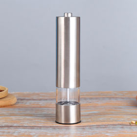 Automatic Electric Gravity Induction Salt and Pepper Grinder – PRODUCTS BABA