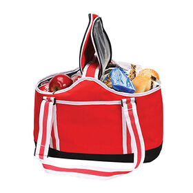 Insulated Lunch Picnic Cooler Bag Water-Resistant Cool Bag Heavy Duty Reusable Tote Grocery Thermal Shopping Cooler Bag