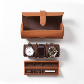Luxury Leather Watch Roll Pouches – IFL Watches