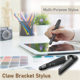 Acheter Stylo à bille pliable 4 en 1, Mini stylo capacitif universel avec  écran pour tablette et téléphone portable
