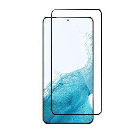 Protecteur d'écran OEM ODM d'usine pour Galaxy, protecteurs d'écran de téléphone portable en verre trempé 2.5D Full Silk pour Galaxy S23 / S23 Plus