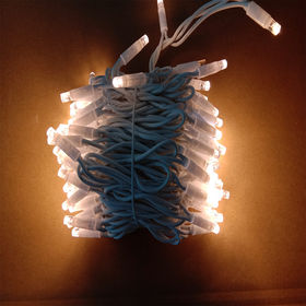 Guirlande Lumineuse LED de Jardin avec Feuille D'Érable Lumineuses pour  Jardin en Plein-Air