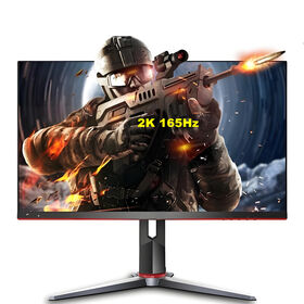New design 27-inch QHD 2560*1440 gaming monitor 165Hz 1ms response time HDMI DP Type-C G-Sync HDR SPK difference stand available