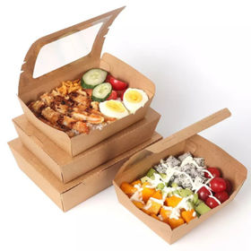 355*355mm Big Size Disposable Takeaway Food Packaging Sushi Store