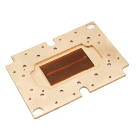Placa fría de refrigeración líquida para disipador térmico de cobre con unión epoxi personalizada para bong
