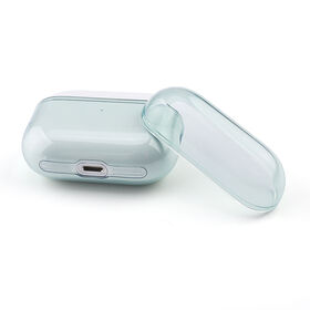 Funda Protectora Diseñada TPU Suave Transparente Antigolpes Accesorios con Llavero para Airpods Pro 2