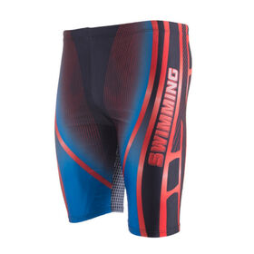 Calções de banho profissionais de secagem rápida, sungas boxer respiráveis de nylon spandex