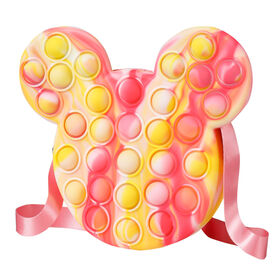 Amazon Hot Cartoon Mickey Silikon Push Bubble Stress Fidget Münzbeutel Tasche für Mädchen