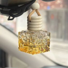 Auto Hängen Leere Glas Flasche Anhänger Für Parfüm Ätherische Öle