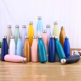 Wholesale Metal Hydro Vacuum Flask Wide Mouth Blank White Bulk