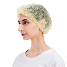 Charrette jetable Bouffante avec élastique pour les agents de santé - Coiffe de protection