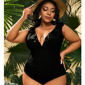 Compre Roupa De Banho Feminina Plus-size Monokini Odm Oem Uma Peça Biquíni  Com Estampa Sexy Triângulo Fino e Roupa De Banho de China por grosso por 7  USD