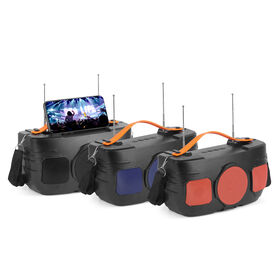 Conception originale et nouvelle enceinte Bluetooth Mini SuperBass sans fil 8W, 1200 mAH avec microphone karaoké pour B2B