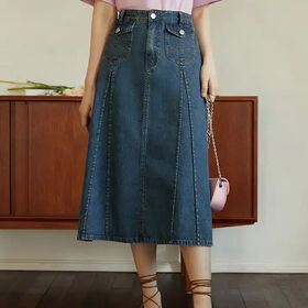 Denim skirt cheap distributor