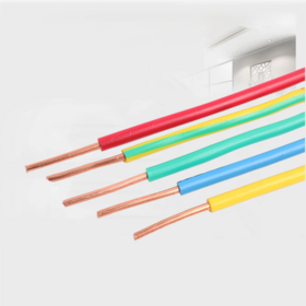 Kabel Tunggal Inti Keras 1.5mm untuk Perbaikan Rumah, Kabel Tembaga Selubung PVC untuk Peralatan Rumah Tangga, Kabel Listrik Padat H07V-U