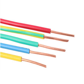 Kawat tembaga padat berinsulasi, ukuran 16, kabel listrik rumah, kabel penerangan H07V-U 1,5 mm