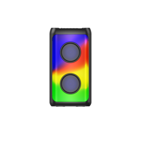 Dual 4 inch RGB light/BT portable/wireless/outdoor/ TWS/ DJ stage speaker with OEM/ODM