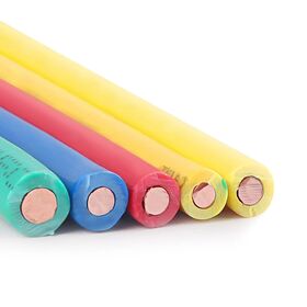 Fil électrique en PVC à âme massive en cuivre pour câblage domestique, 2,5 mm², câble unipolaire pour luminaires et interrupteurs, prix usine