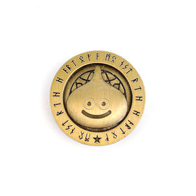 Buy Wholesale China Challenge Coin In Octagon Shape , Lion Logo