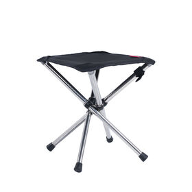 Foldable Camping Stool Ultralight Weight Tiny Size Easy Carry Out For Hiking, Beach, Camping, Fishing