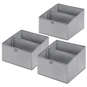 Storage Baskets For Shelves, Storage Bins For Shelf, Canvas Cloth Storage  Bins, Organizer Baskets With Metal Frame, Large Closet Baskets With  Handles, Foldable (White 3 Pack, 15L*11W*8H)