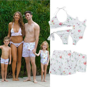 Factory Direct High Quality China Wholesale Family Matching Bikini