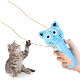 Creative Funny String Rope Launcher Toys Portable Decompression Gadget Electric Rope Dancing Machine for Adults Kids