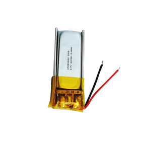 Vcell Precio de fábrica al por mayor OEM Ultraligero 3.7V 40mAh VP350820 batería de polímero de litio recargable para electrónica de consumo