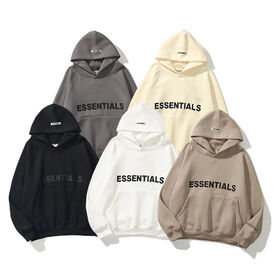 Essentials Hoodie Men'S And Women'S Sweatshirt Printed Reflective Letter Fleece Super Dalian Hoodie Fashion Hip Hop Street Sweat