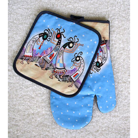 Heat Resistant Oven Mitts and Pot Holders Non Slip Kitchen Baking Gloves Custom Logo