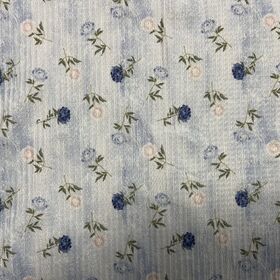 Digital bedruckter Polyester-Crêpe-Stoff für B2B