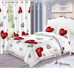 Colcha de retazos de poliéster 6pzas ropa de cama Queen Size coinciden con  las cortinas para dormitorios - China Ropa de cama con la Cortina y Sábana  precio