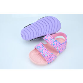 Factory price summer versatile fashion kids sandals outdoor slippers cute girl beach shoes
