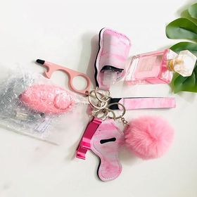 Wholesale Ins Hot Sale Protection Women Safety Keychain Tools with