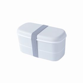 1 Set 1000/1500ML Lunch Box 3 Grids Hidden Handle Bento Box Buckle