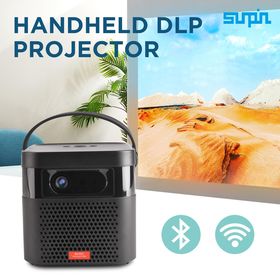 DLP P11 Newest Smart Pocket Mobile 3D Mini Projector Android 9.0 4K 3000mA  Home