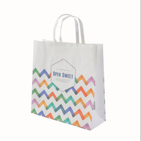 Source Custom Made Luxury Gift Boutique Garment Paper Shopping Bags With  Logo Print on m.