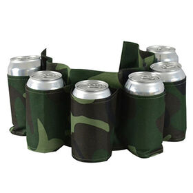 Bolsa militar para latas de cerveja com cinto de cintura comprido - Ideal para eventos e promoções